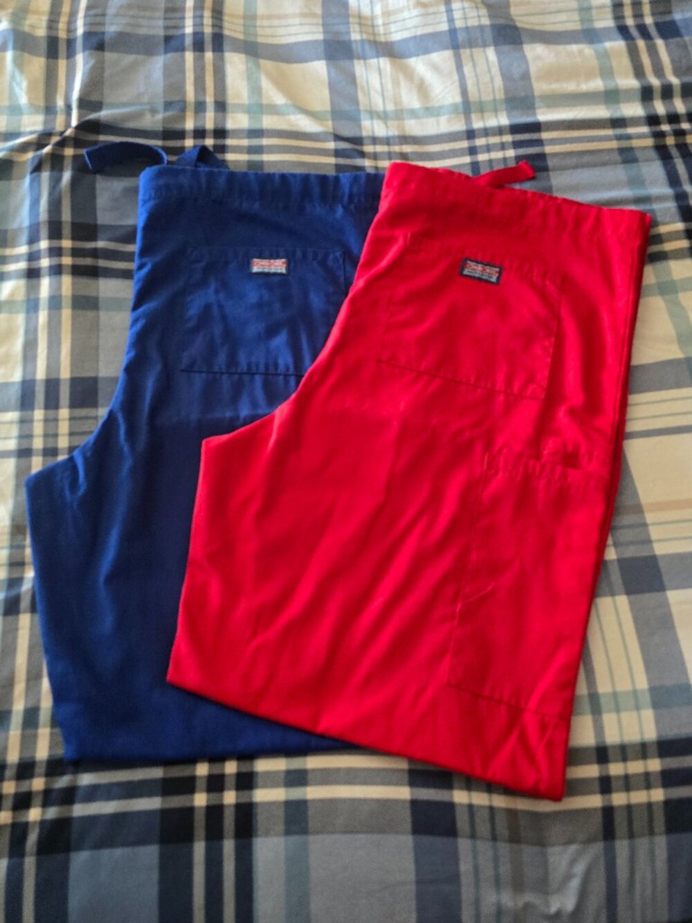 Cherokee Workwear Unisex Drawstring Scrub Pants (Set of 2)